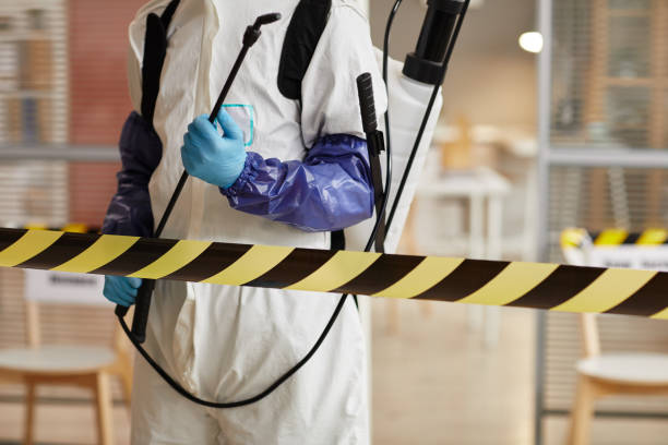 Professional Blood Cleanup technician working in Troy, NC